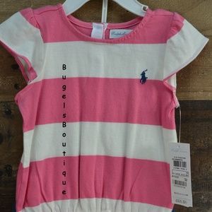 RALPH LAUREN 2 Piece Floral Print Dress w/Leggings